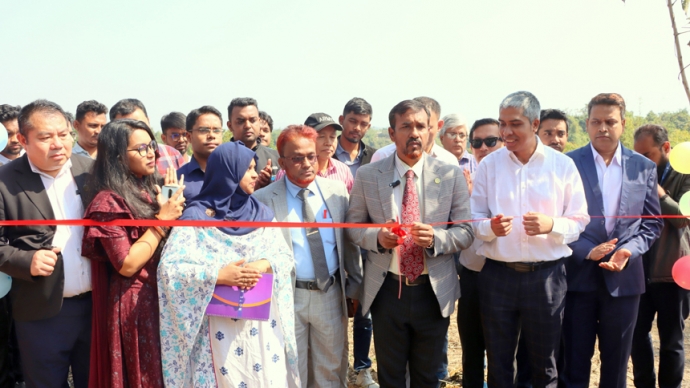 রাবিপ্রবিতে একাডেমিক ভবন এর উন্নয়ন কাজের আনুষ্ঠানিক উদ্বোধন