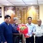 চুয়েট এর নবনিযুক্ত ভিসিকে আইইবি চট্টগ্রাম কেন্দ্রে ফুলেল শুভেচ্ছা